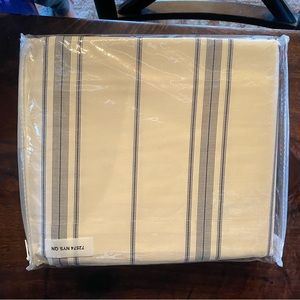 Vermont Country Store Stripe Percale Sheet Set - Queen